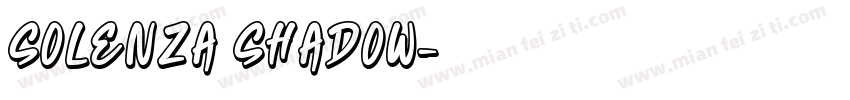 Solenza Shadow字体转换